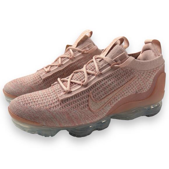 Nike Air VaporMax 2021 FK Flyknit Rose Pink Womens 12 Mens 10.5 NEW $220 - Picture 4 of 12